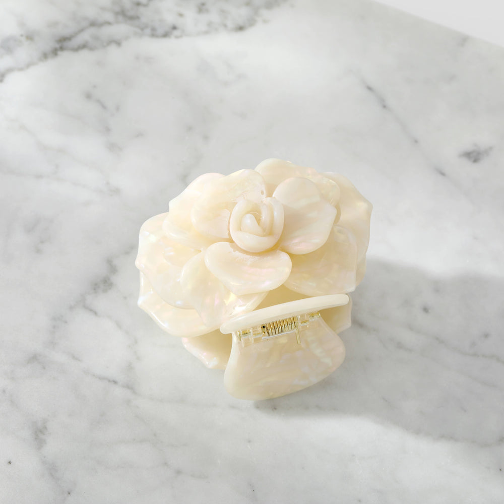 Eco-Friendly Pearl Flower Hair Clip