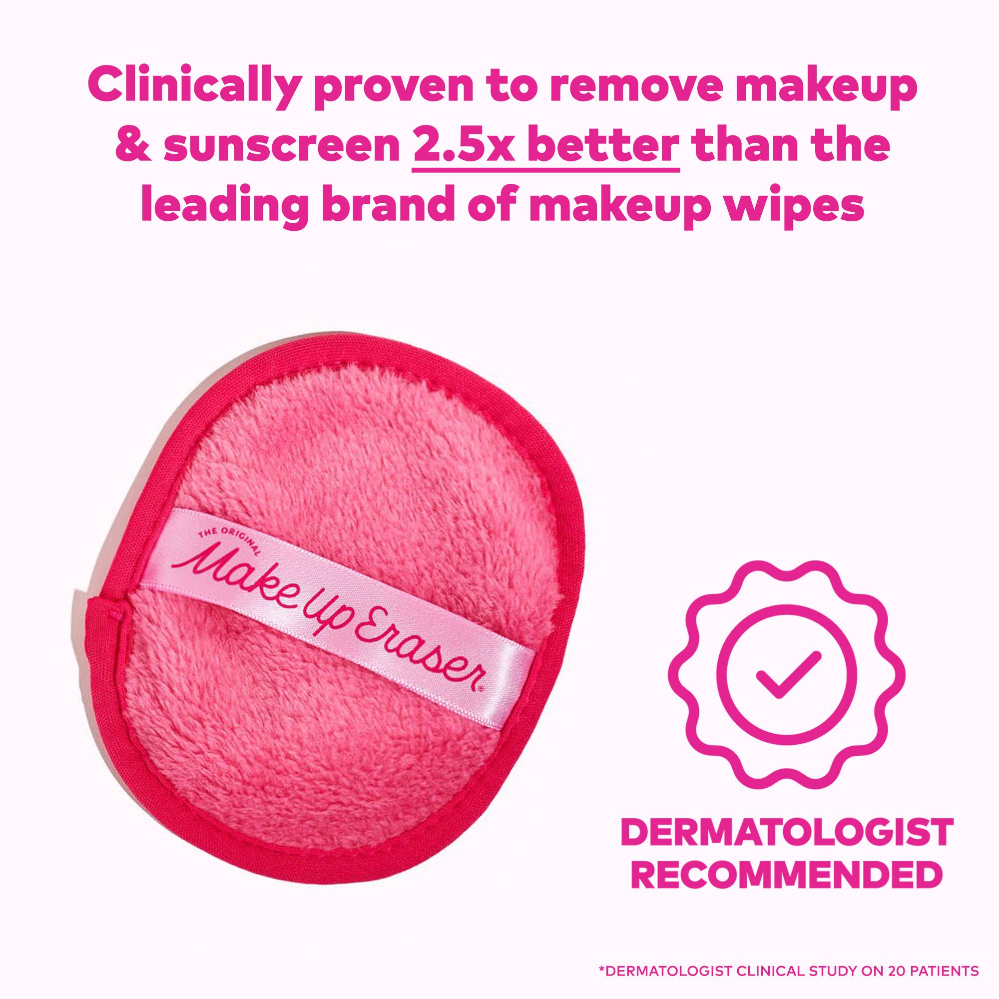 The Pink Daily MakeUp Eraser