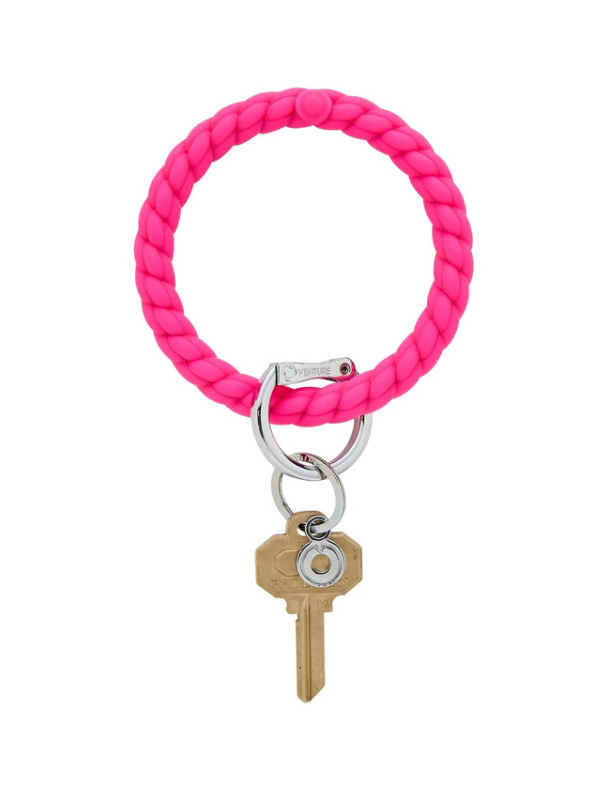 O-venture Silicone Solid Color Keyring