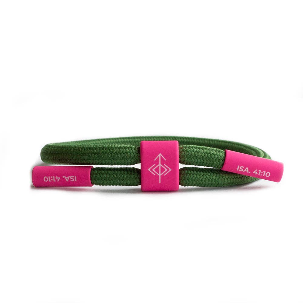 YOU'RE NOT ALONE Christian Cord Bracelet