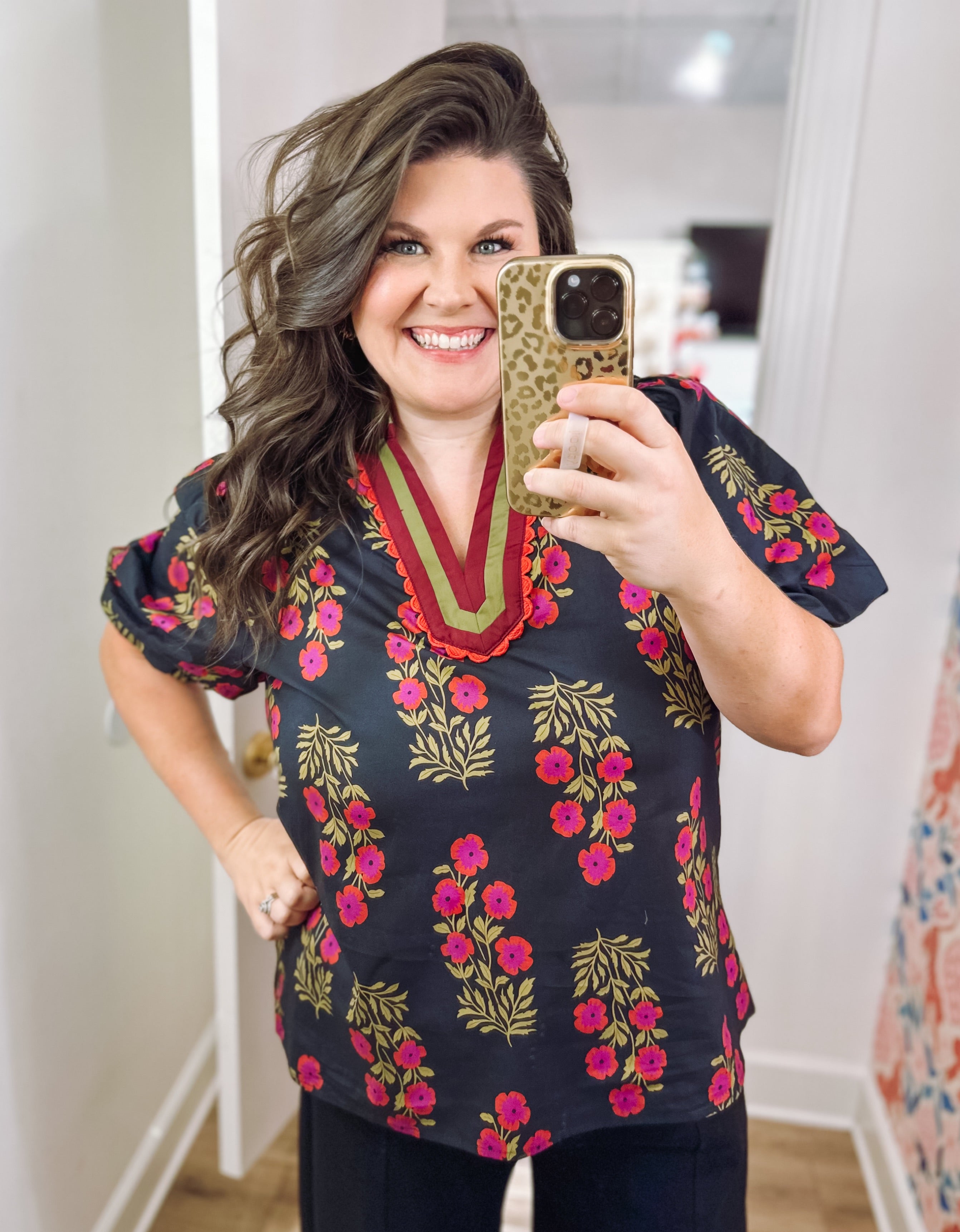 The Gatlin Floral Top