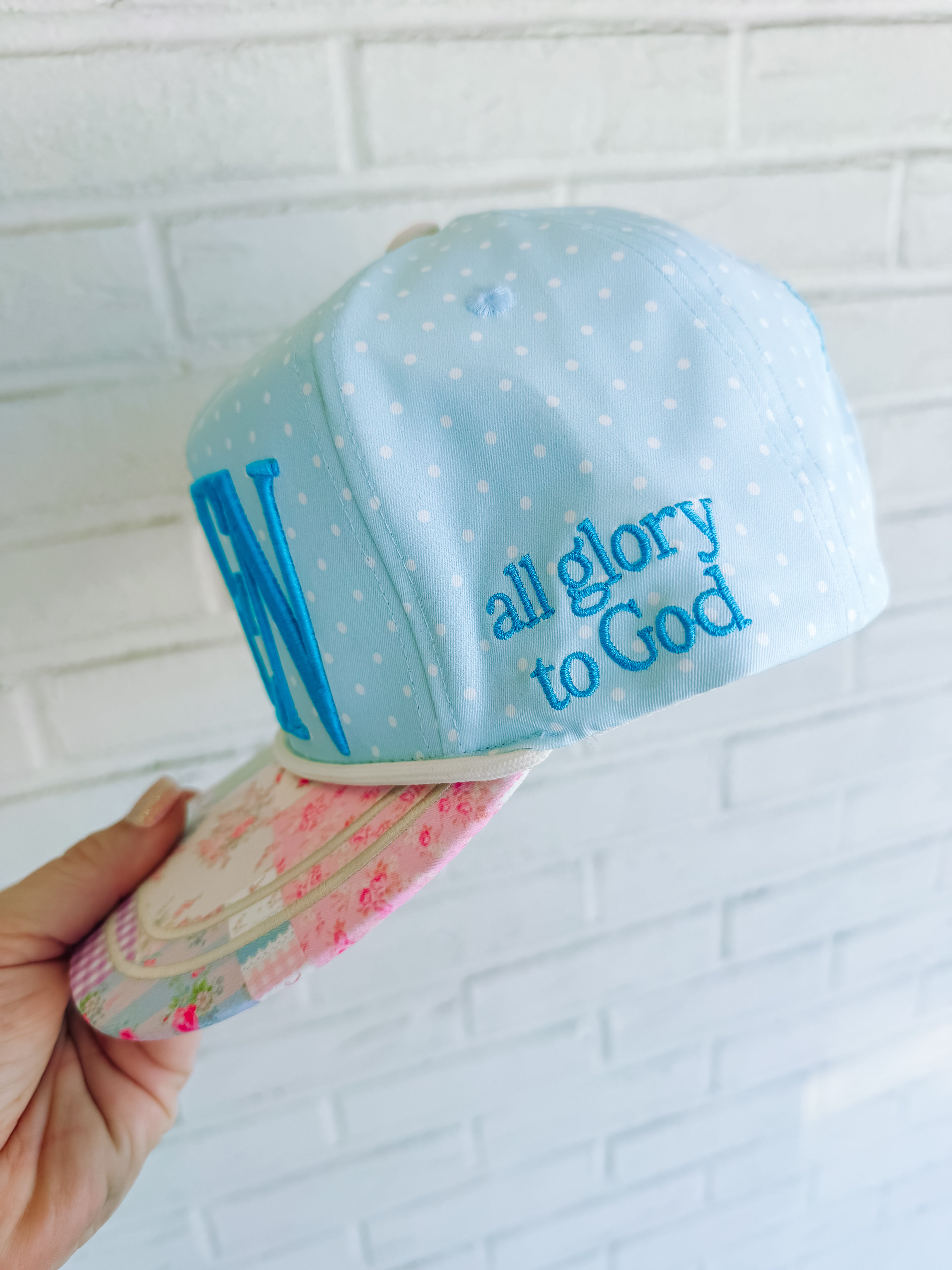 Floral AMEN Hat