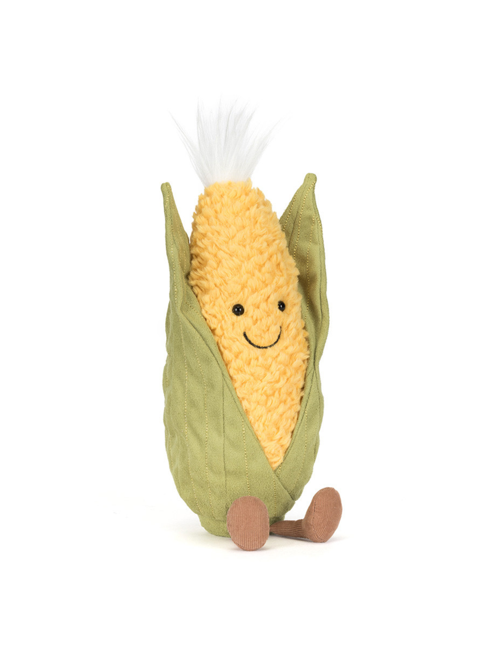 Yellow Amuseables Sweetcorn by Jellycat