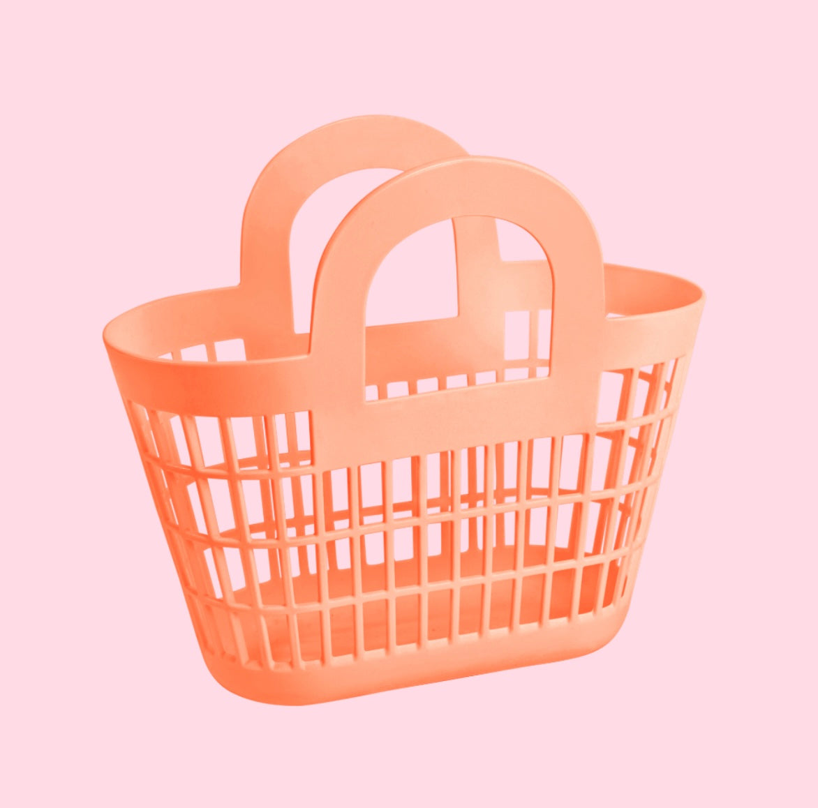 Rosie in Peach Sun Jellies Basket