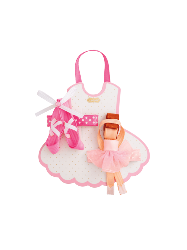 Ballerina Shoes Hair Clips 