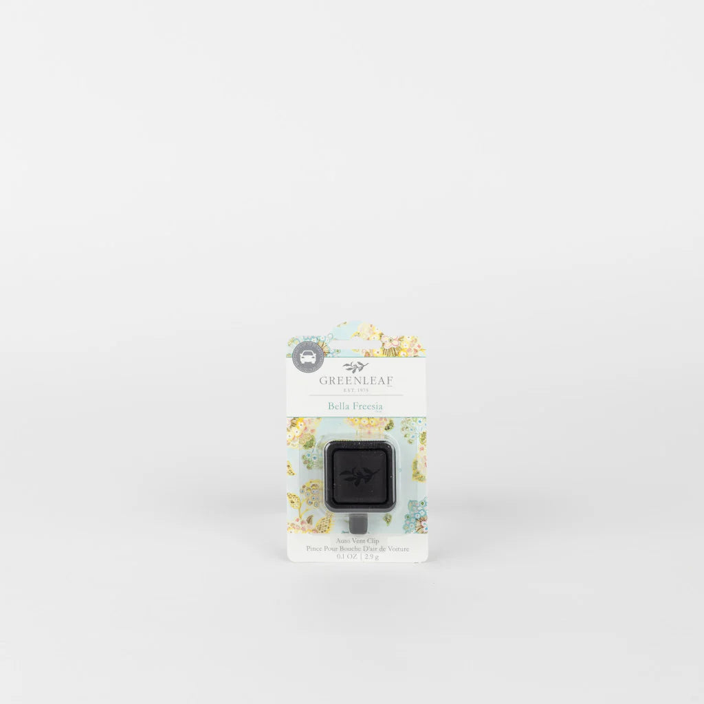 Bella Freesia Auto Vent Clip by Greenleaf