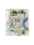 Bird & Blossom Chinoiserie Decorative Tray chic home decor bird paradise tropical fun flowers cottage core coastal 