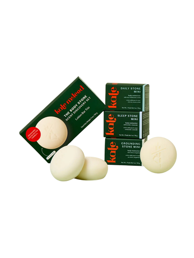 Body Stone Scent Discovery Set - Lotion Bar Trio deep moisturizing
