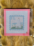 FL stamp needlepoint