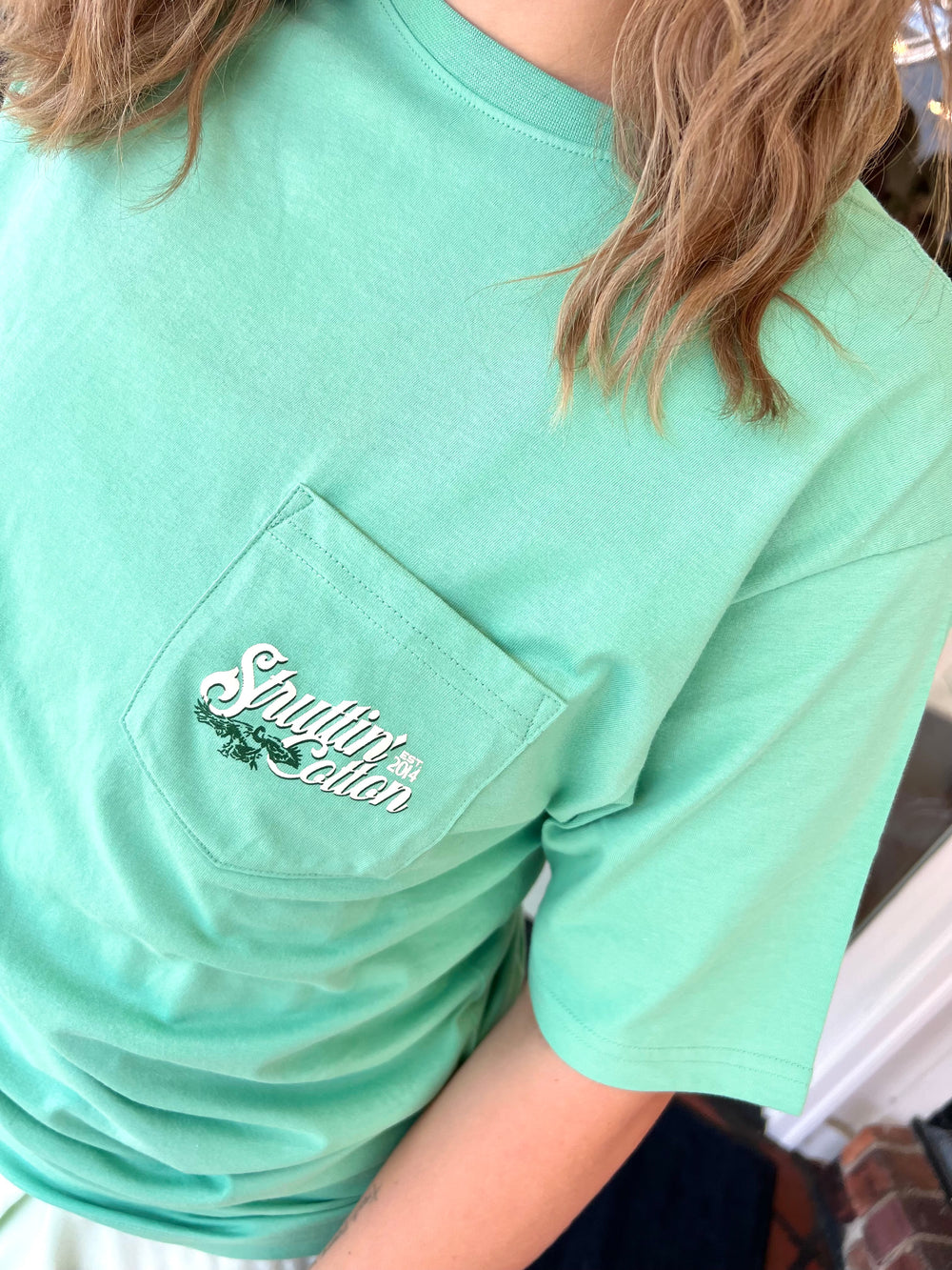 Morning Anticipation Tee by Struttin' Cotton