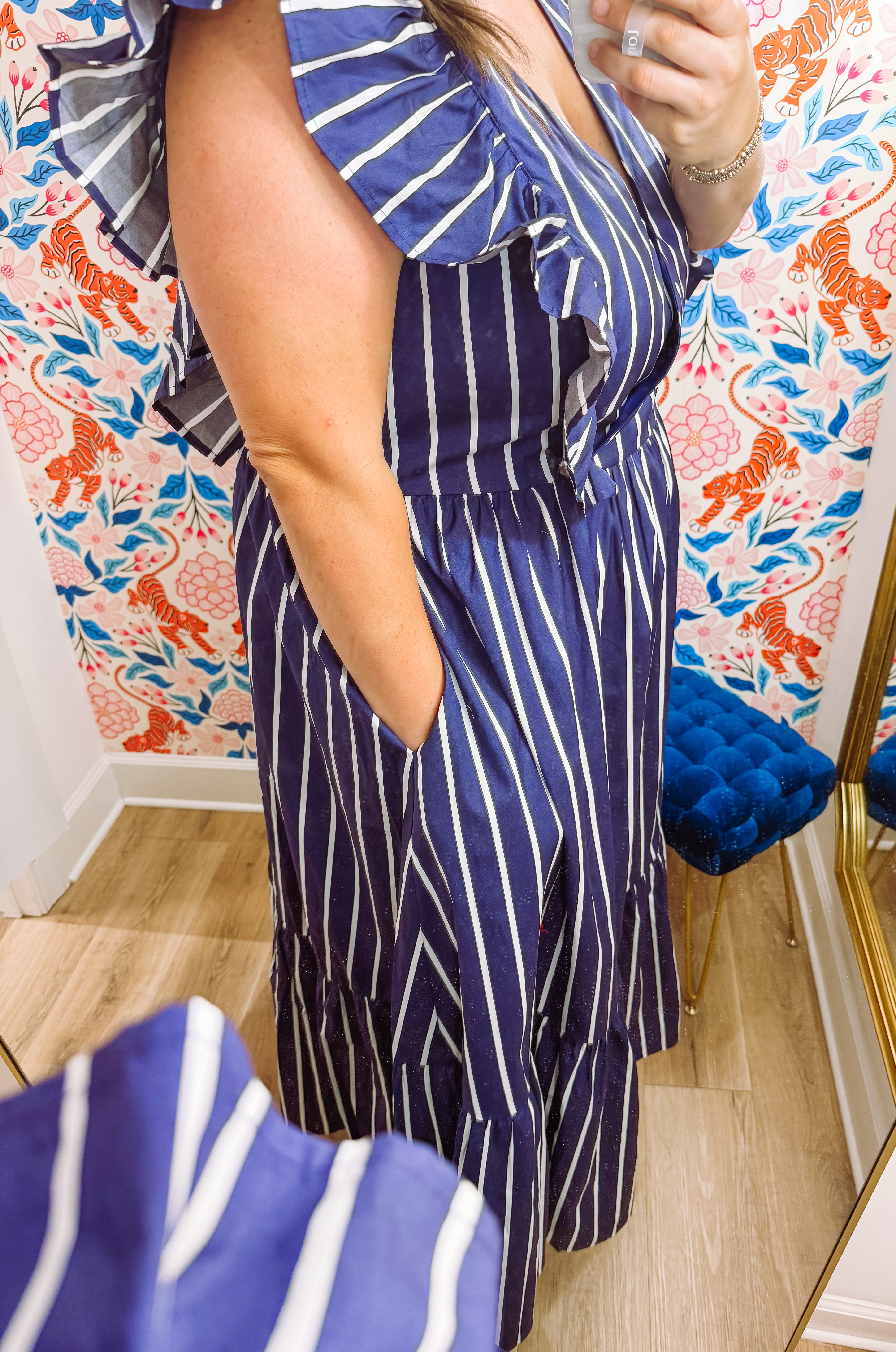 The Fairness Poplin Midi Dress