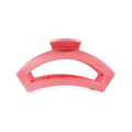 Calming Coral Open Medium Hair Clip teleties