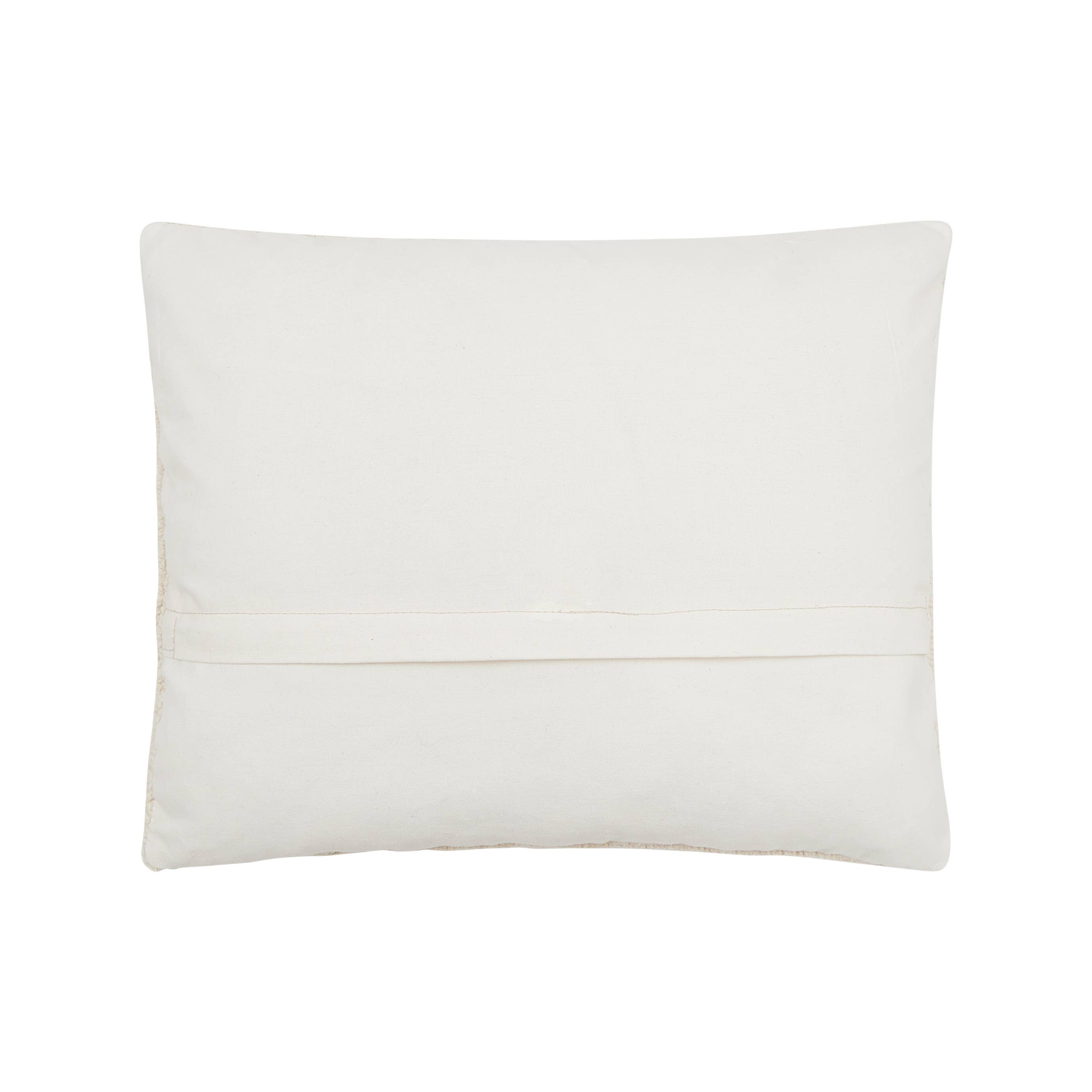 Camp Wandawega Mallard Hooked Pillow zipper backing 