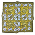blue flower bandana