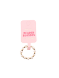 Coastal Pearl Beaded Ring beaded blondes