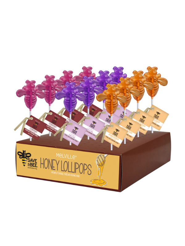 "Save The Bee" Honey Lollipops