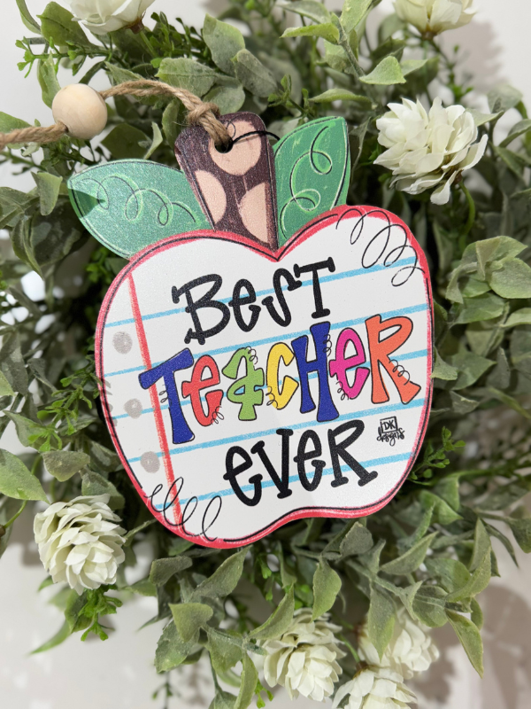 Best Teacher Ever Ornament