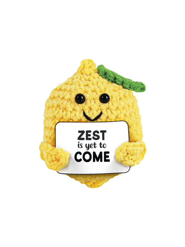 Lemon Crocheted Mini