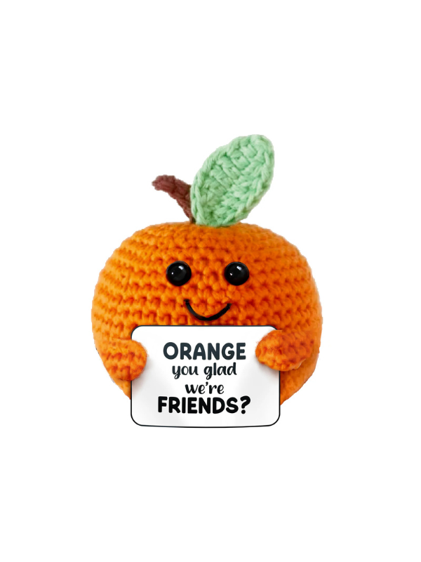 Orange Crocheted Mini