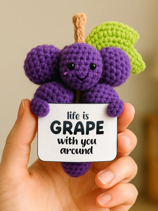 Grape Crocheted Mini