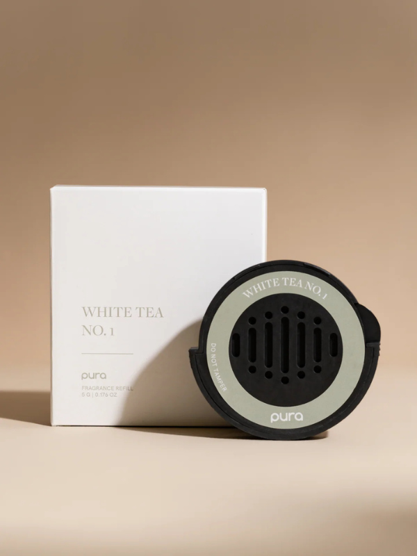 White Tea Car Pura Refill
