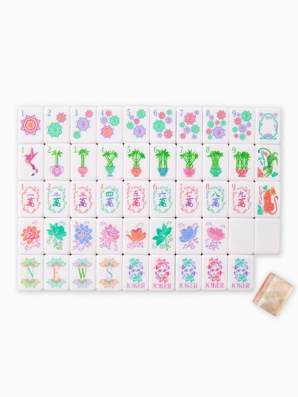 Oh My Mahjong Pearlescent Mahjong Tiles