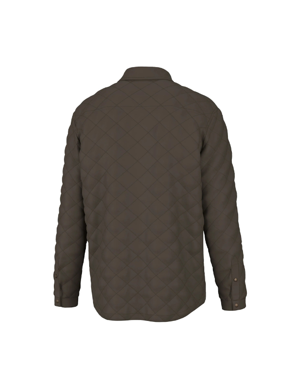 Paxton Shacket in Brown