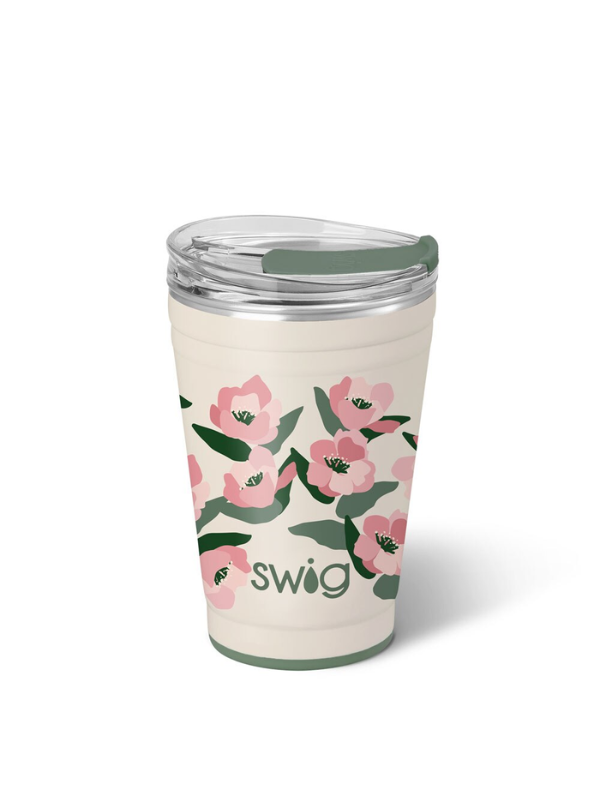 Sweat Pea Party Cup 18oz By Swig