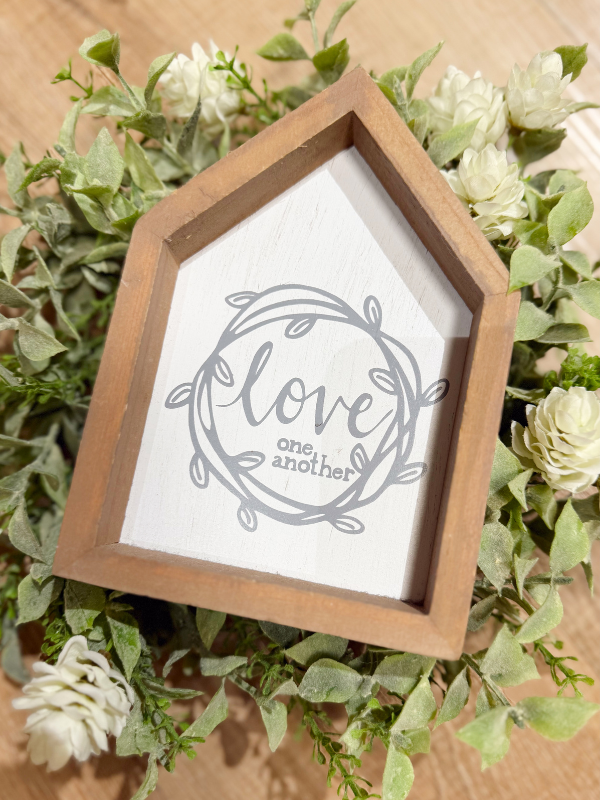 Love One Another House Decor