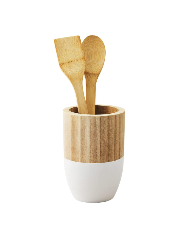Paulownisa Utensil Holder Set