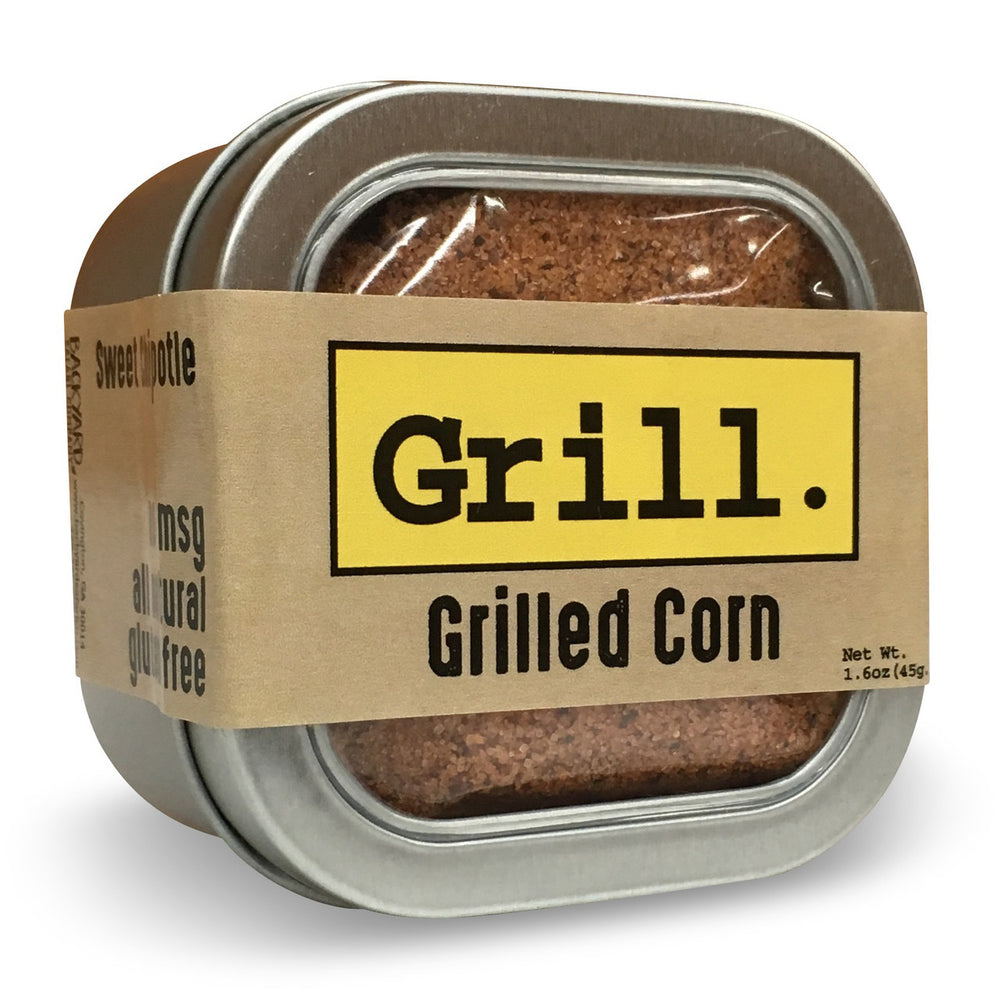Grilled Corn Rub Tin