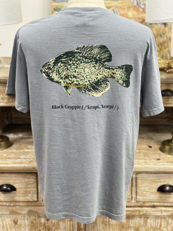 fish on a granite tee
