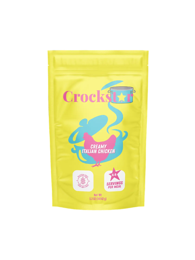 Crockstar creamy Italian chicken