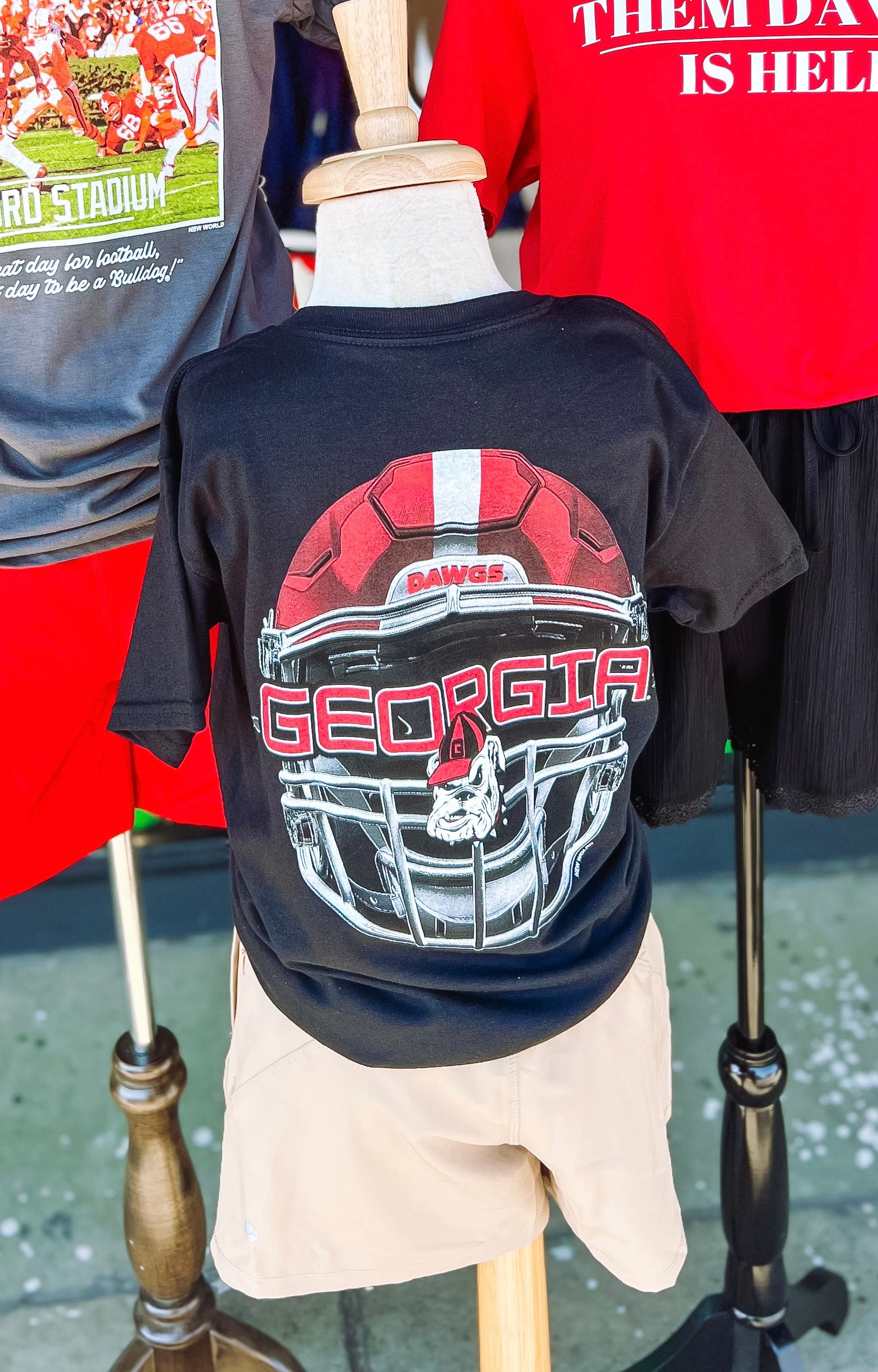 Youth UGA Can't Won't Tee
