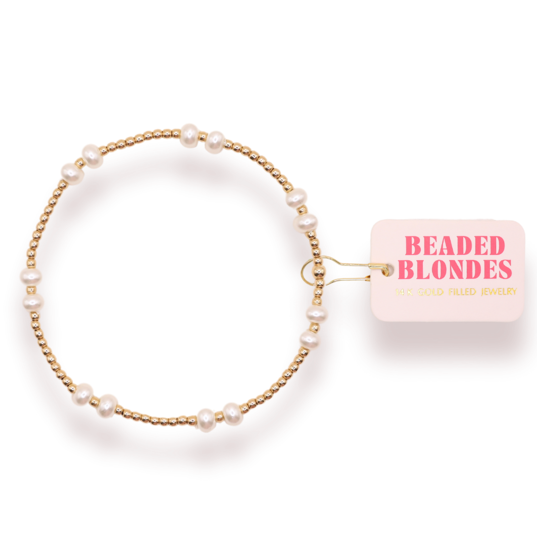 Dainty Bethani Bracelet By Beaded Blonde mixed