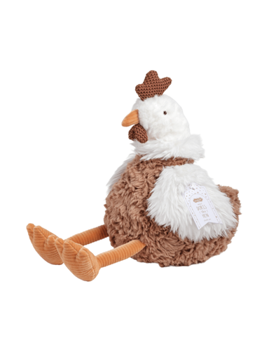 Plush hen toy stuffed animal barnyard farm 