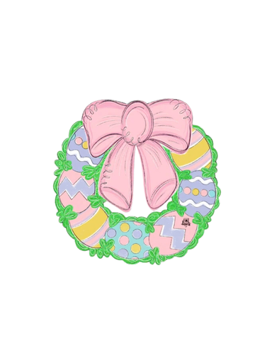 Easter Egg mini velcro attachment for DK Designs door hanger