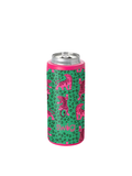 Easy Tiger 12oz Skinny Can Cooler by Swig Life chic animal print cheetah chic