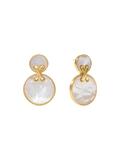 Essex Statement Earring in Mother of Pearl 