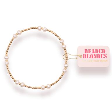 Extended Dainty Bethani Bracelet By Beaded Blonde mixed