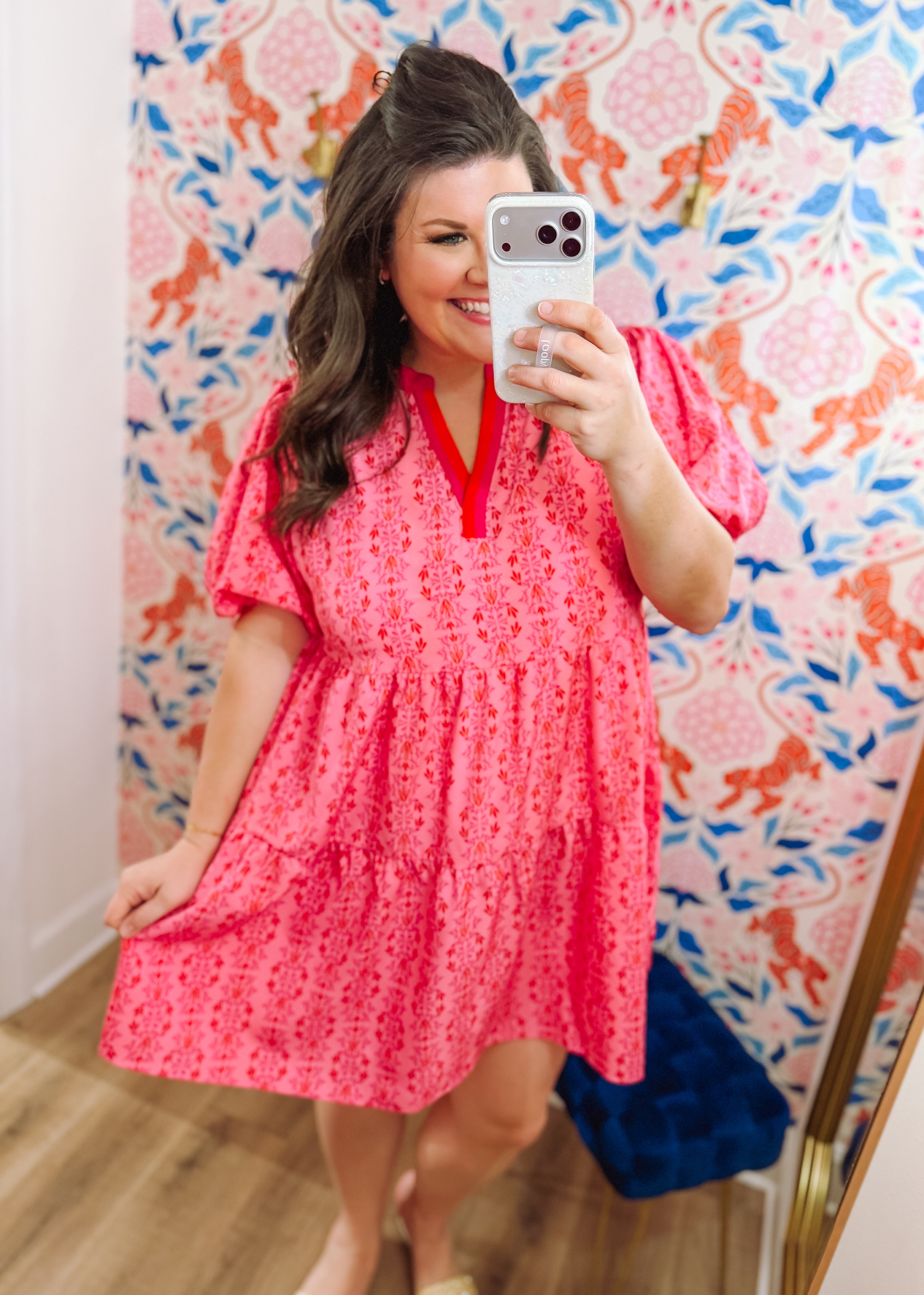 The Kinsley Heirloom Vine Mini Dress