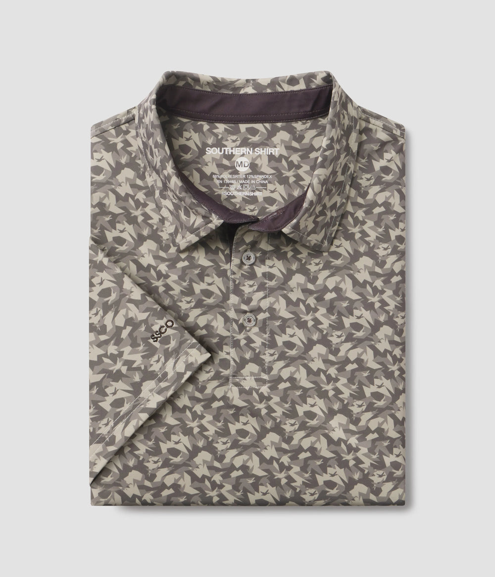 Feathered Pursuit Printed Polo by Southern Shirt Co.