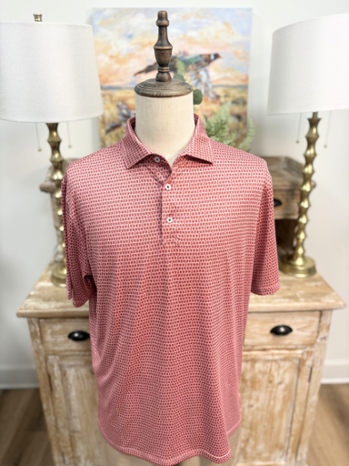 shots and bottles red polo 