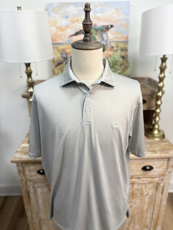 polo gray shell pattern