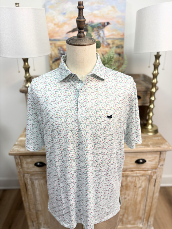 white golf polo southern marsh 