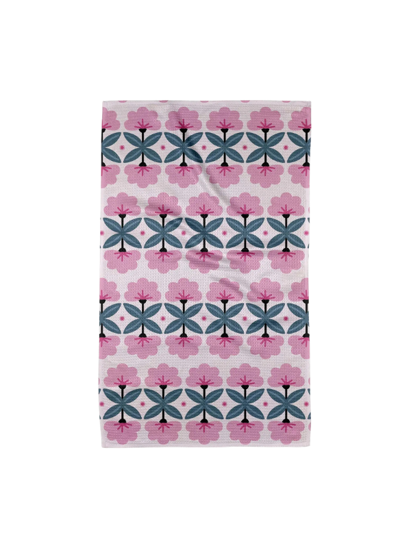 Fragrant Flowers Tea Towel
