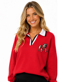 red ga bulldog sweathshirt