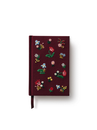 Burgundy mini journal  