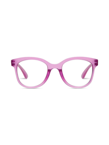 Grandview in Pink Reading Glasses By Peepers clear pink