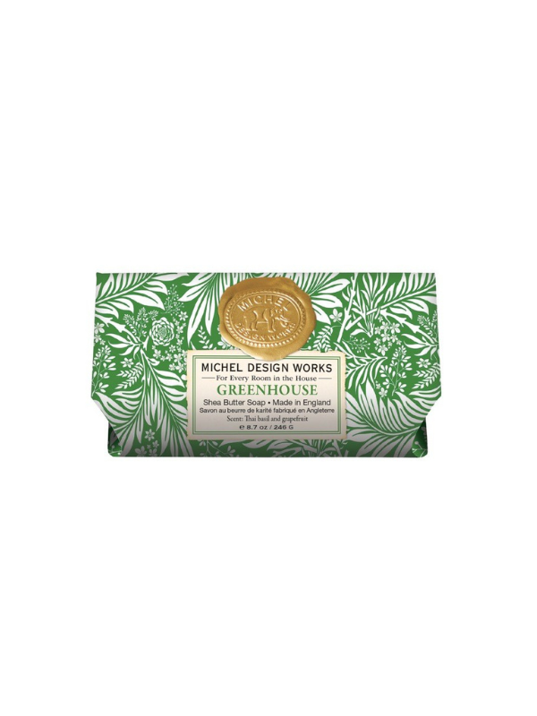basil and grapefruit scented bar soap